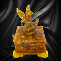 Doves Baltic Amber Jewelry Box