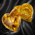 Heart Baltic Amber Jewelry Box