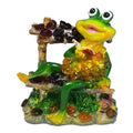 Lucky Frog Baltic Amber Figurine