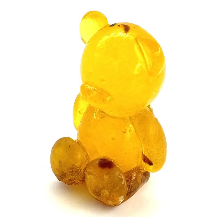 Mini Bear Baltic Amber Figurine