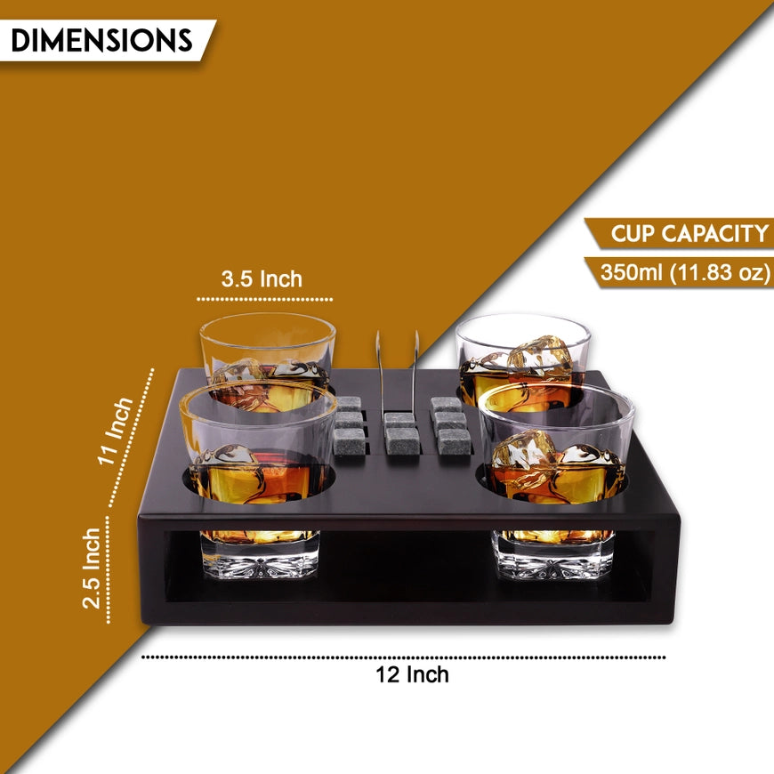 Old Fashioned Whiskey Glasses Set