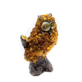 Owl Decor Baltic Amber Figurine