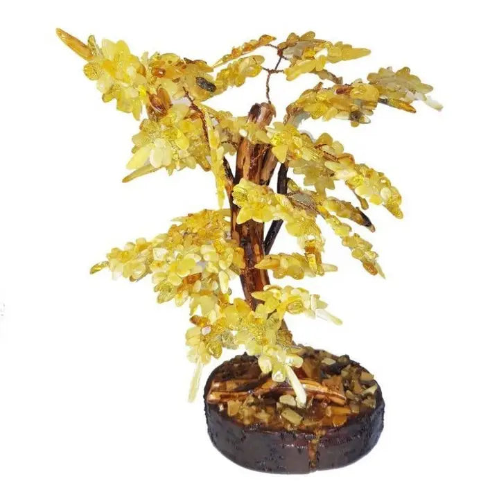 Prosperity Money Amulet Baltic Amber Tree