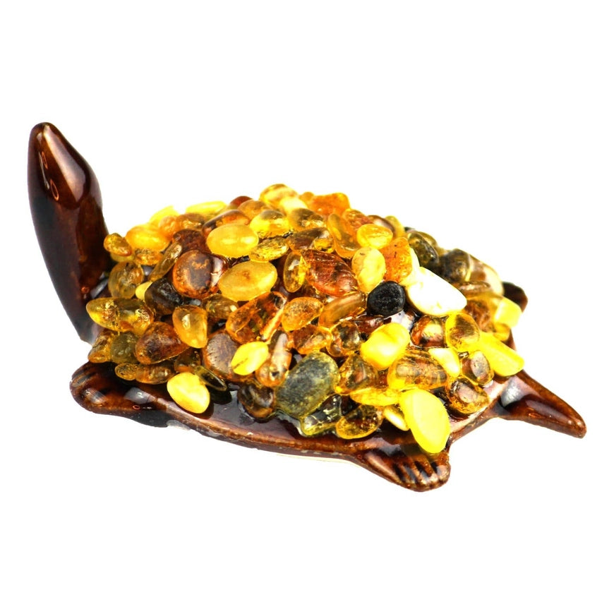 Souvenir Turtle Baltic Amber Figurine