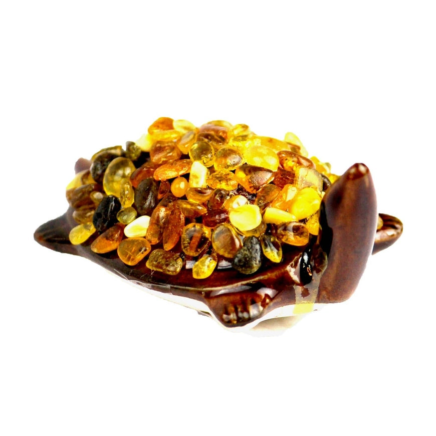 Souvenir Turtle Baltic Amber Figurine