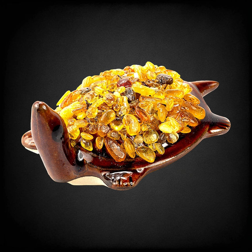 Souvenir Turtle Baltic Amber Figurine