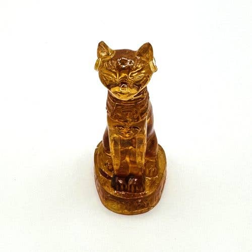 Sphinx Cat Baltic Amber Figurine