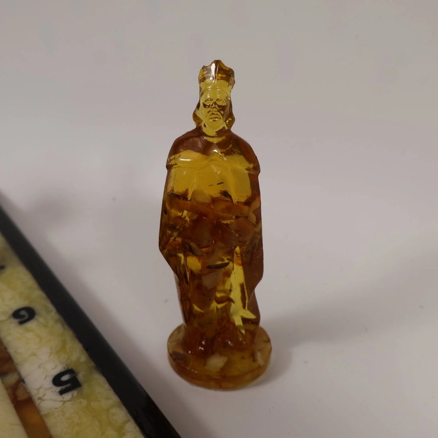 Teutonic Knights Baltic Amber Chess Set