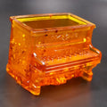Upright Piano Baltic Amber Figurine